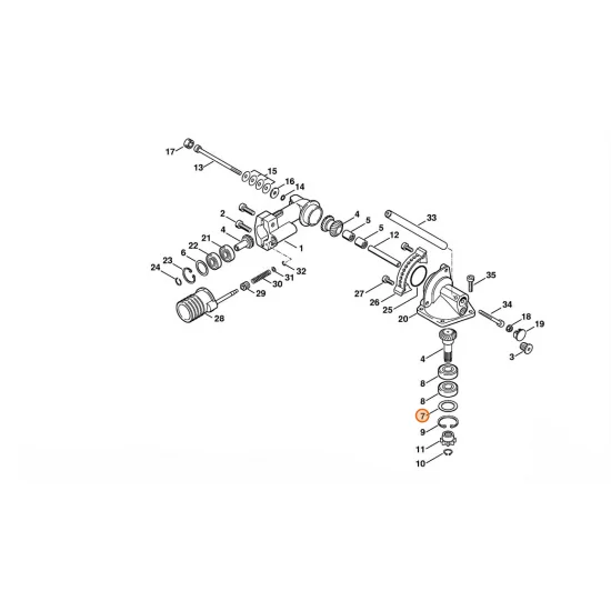 STIHL  Podkładka 20x28x0,1 0000 958 2000